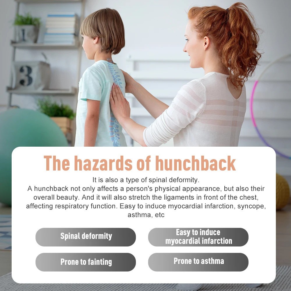 Smart Posture Corrector Device Vibration Reminder Back Neck Trainer Adults Kids