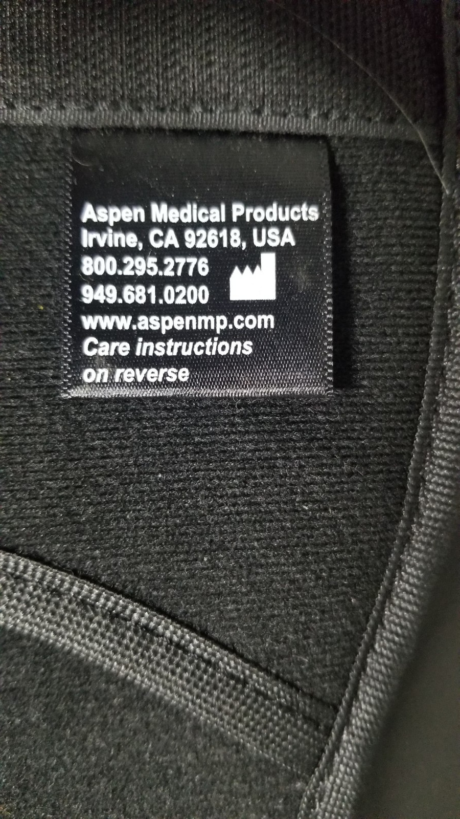 Aspen Evergreen Lumbar Support Adjustable Back Brace
