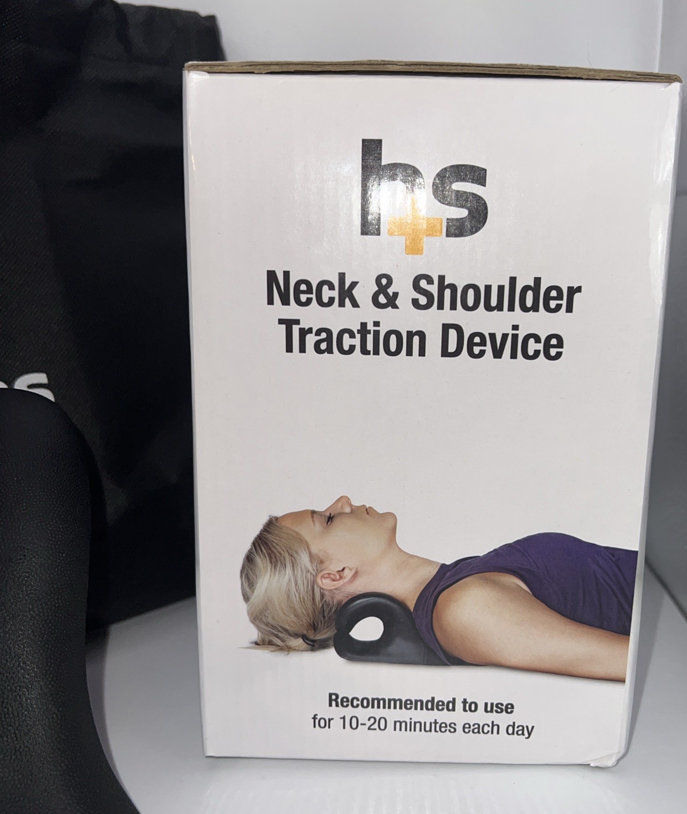 Open Box HealthSmart Neck & Shoulder Traction Device & Relaxer w/ Carrying Bag