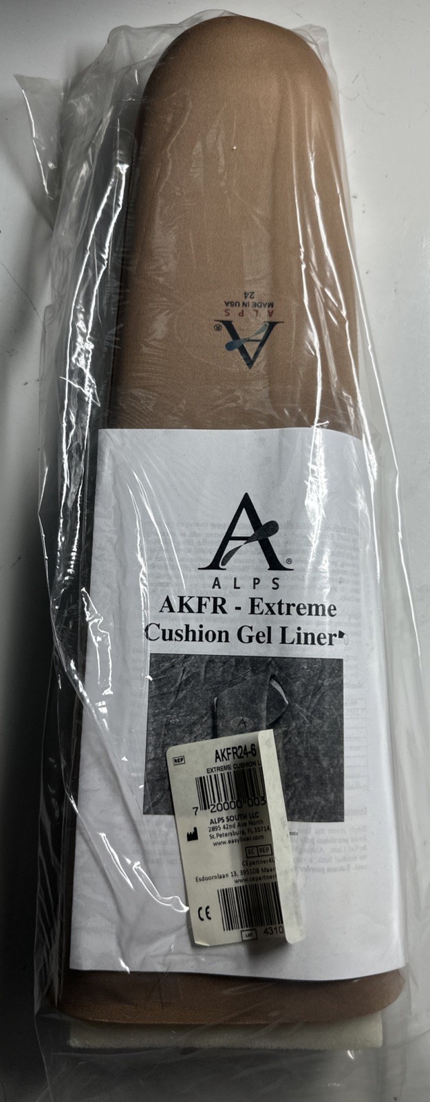 New Sealed!! ALPS Extreme Cushion Gel Liner AKFR24-6 Ships Free