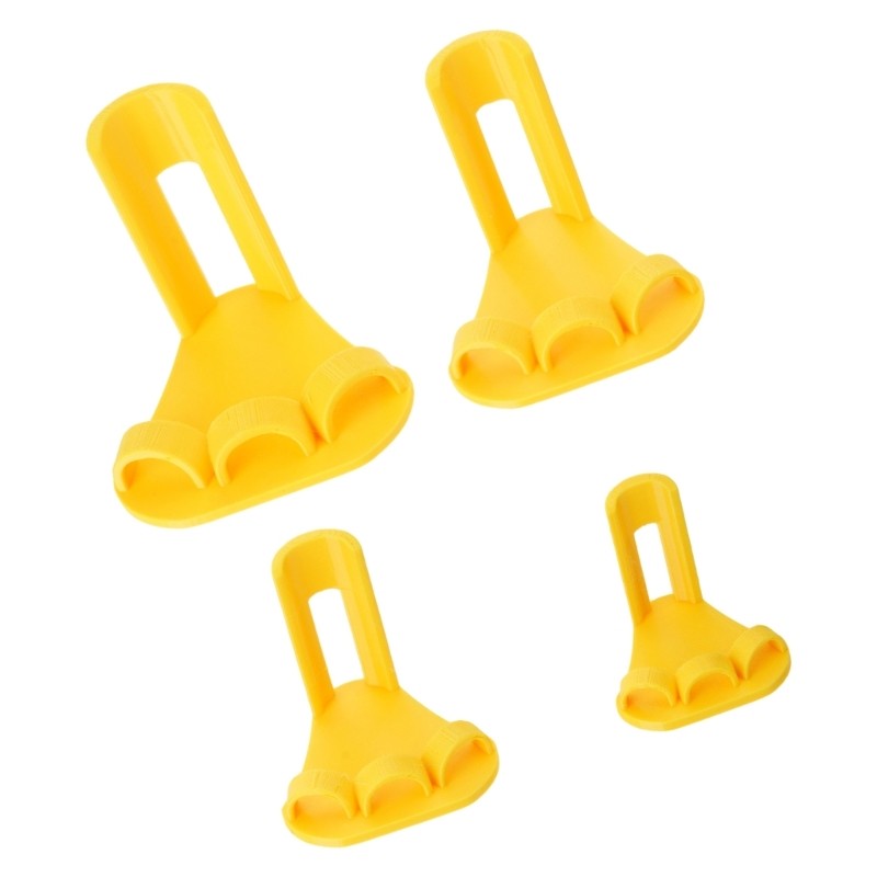 Pack of 4 Ventilated Chicken Leg Splints for Injury Amendment Modifiable Belts