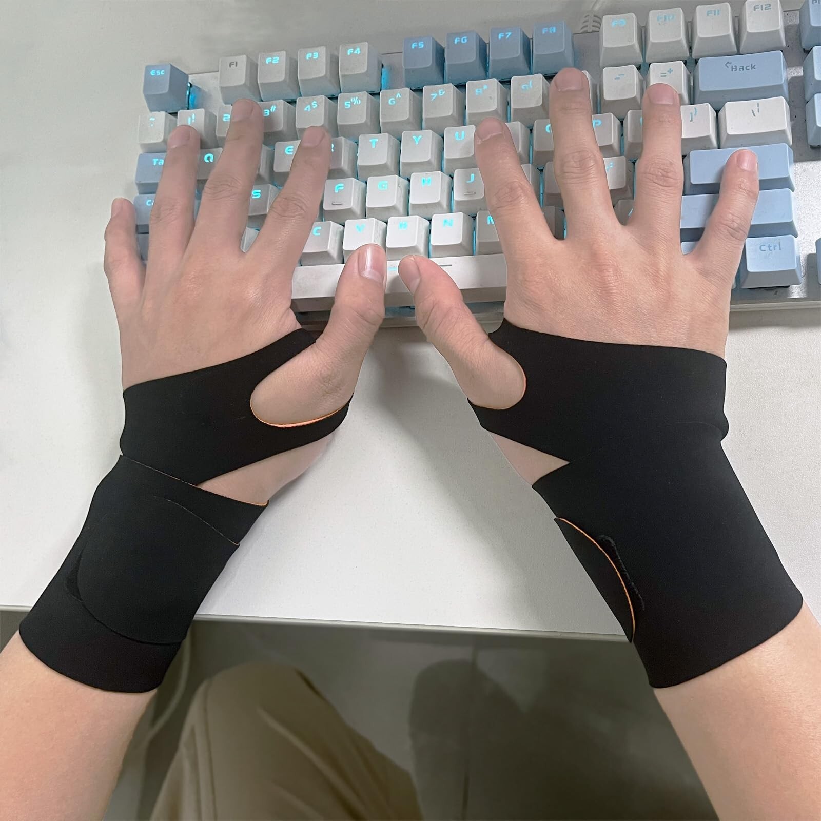Compression Wrist Brace (2Pcs), Elastic Wrist Wrap Support for Carpal Tunnel,…