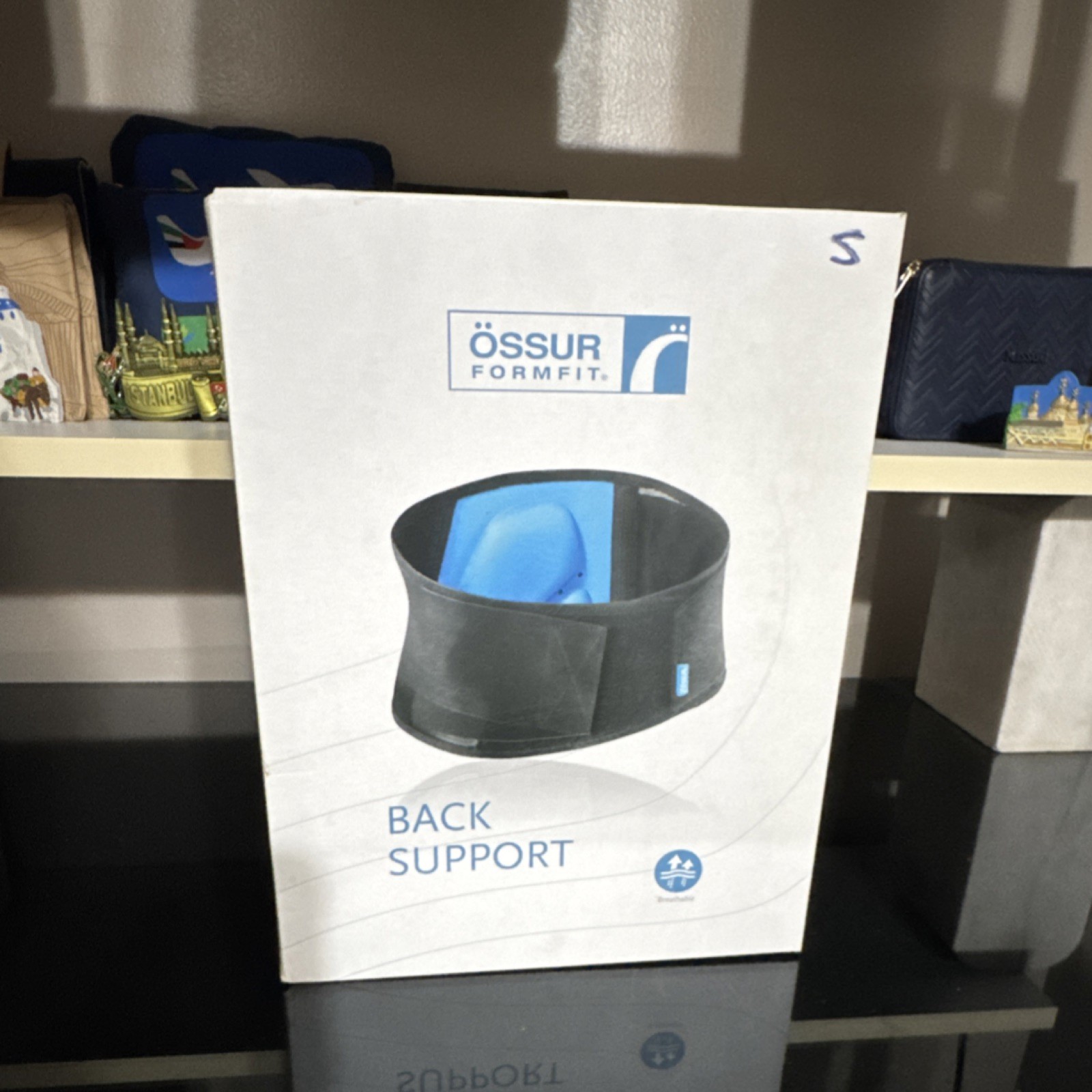 Össur Formfit Back Support Foam SM Breathable Black MPN 209143