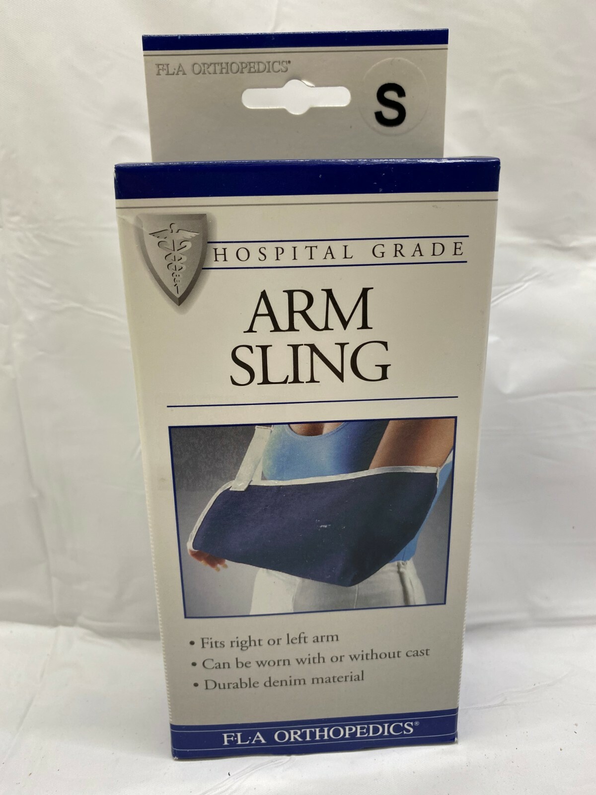 FLA Ortho Hospital Grade Arm Sling, Fits Right/Left Arm – Pick Your Size – NEW