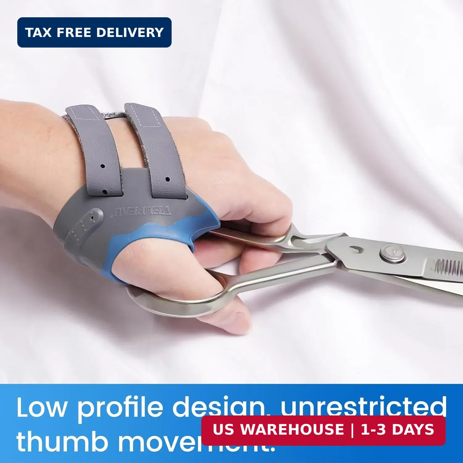 Velpeau CMC Thumb Brace for Osteoarthritis – with Shape-memory Restriction Splin