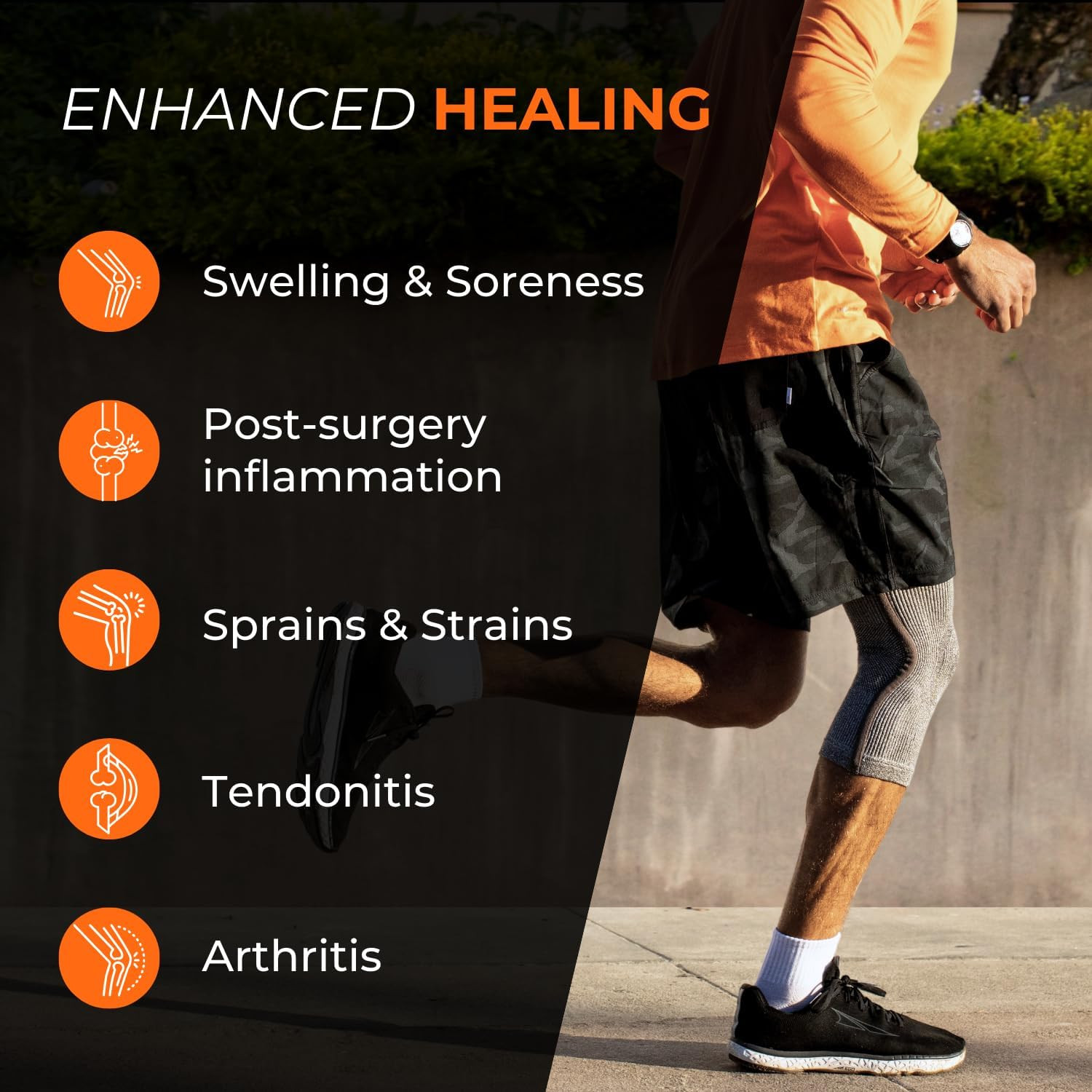 Knee Sleeve – Knee Braces for Knee Pain, Joint Pain Relief, Swelling, Inflammati