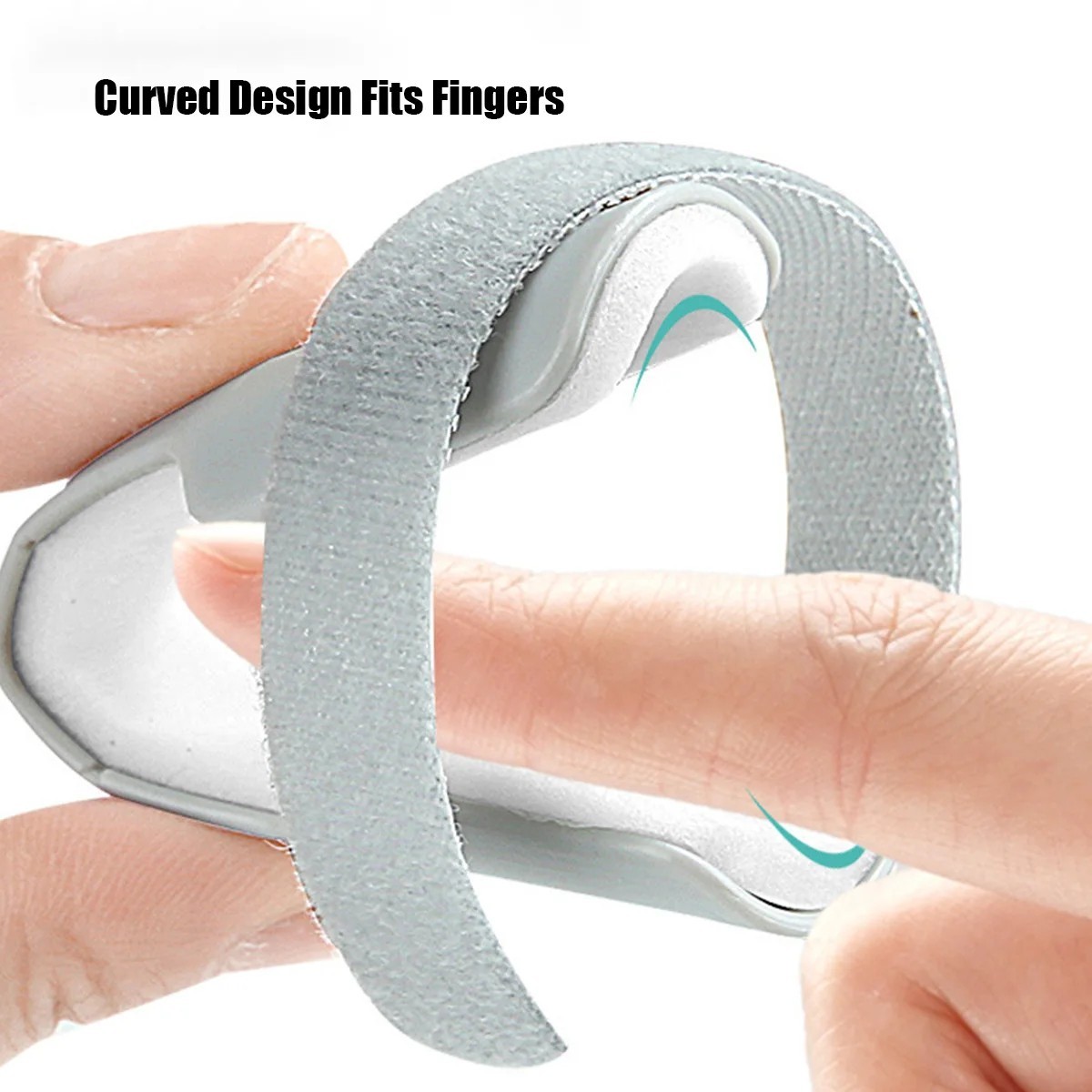Adjustable Finger Splint Brace Trigger Finger Support Straightener Immobilizer