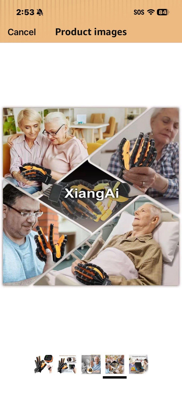MZU Upgraded version of rehabilitation robot gloves,finger and hand exercise …