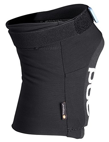 X Large Black Knee Pads Lightweight Impact Absorbing Neoprene Elastic Strap