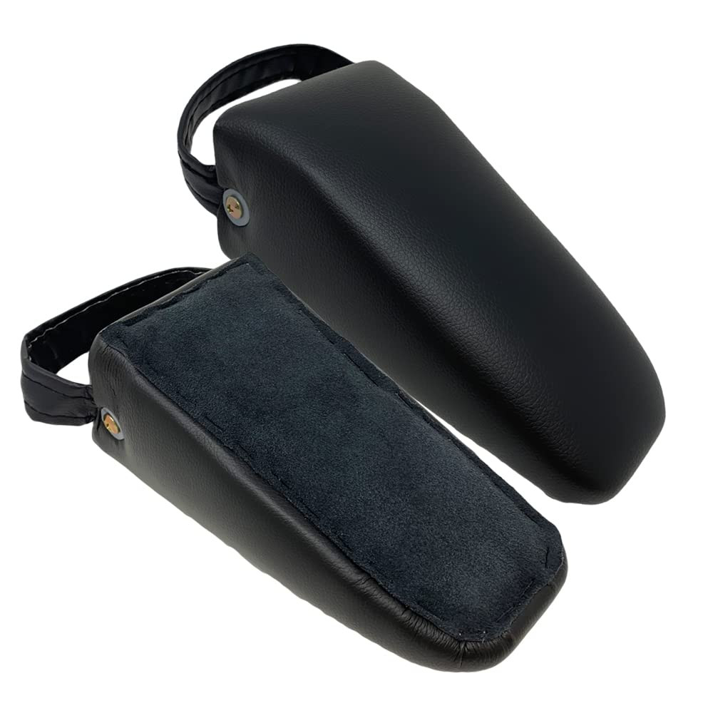 Pelvic Sacral SOT Blocks Non Slip Base 1/Pair Upholstered Black