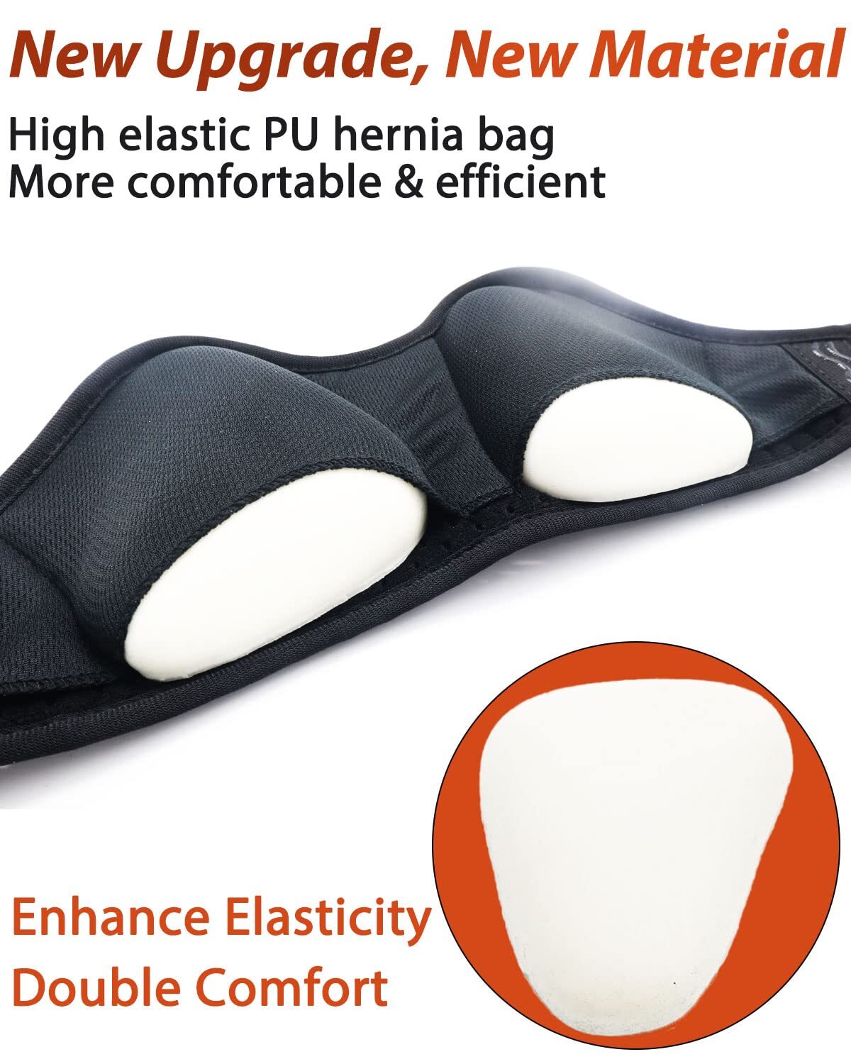 Men’s Inguinal Hernia Support Belt Double Groin Hernia Pain Relief Truss Brace