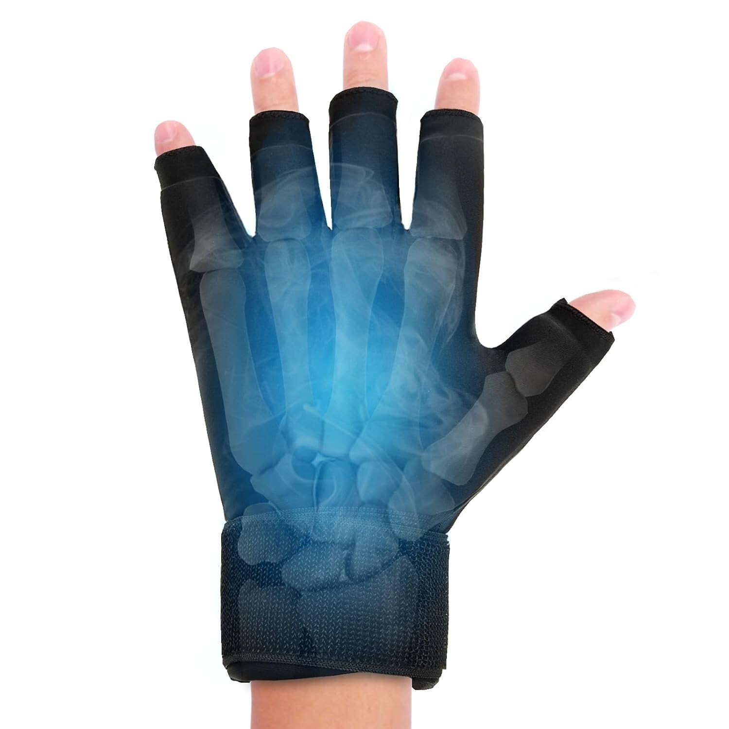 Finger Arthritis Compression Hand Ice Pack Gloves for Cold Hot Therapy Pain R…