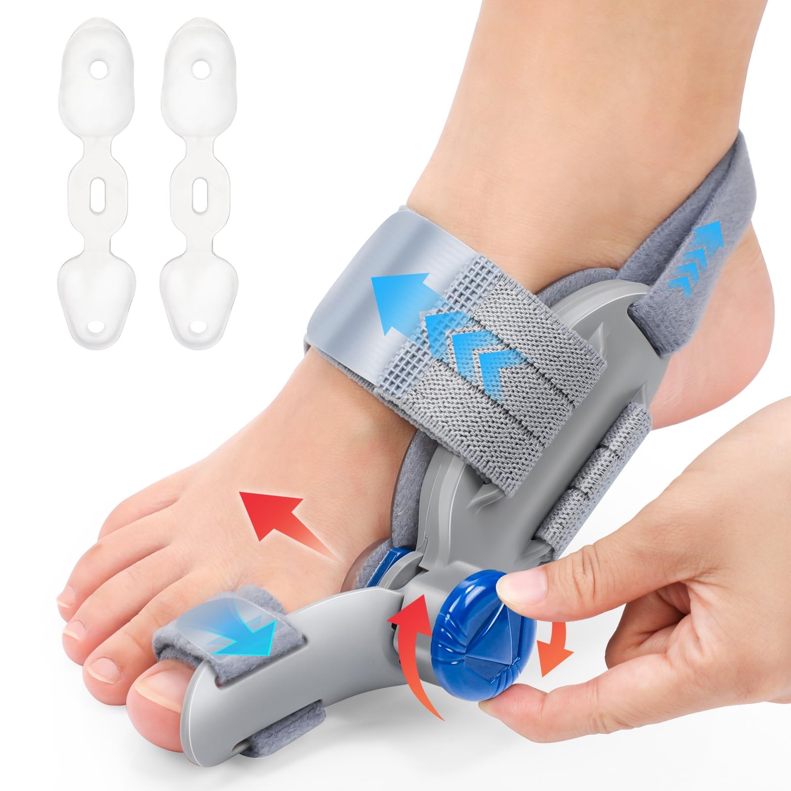 ROHVEMJ Bunion Corrector for Women Men, Big Toe Straightener with One Size