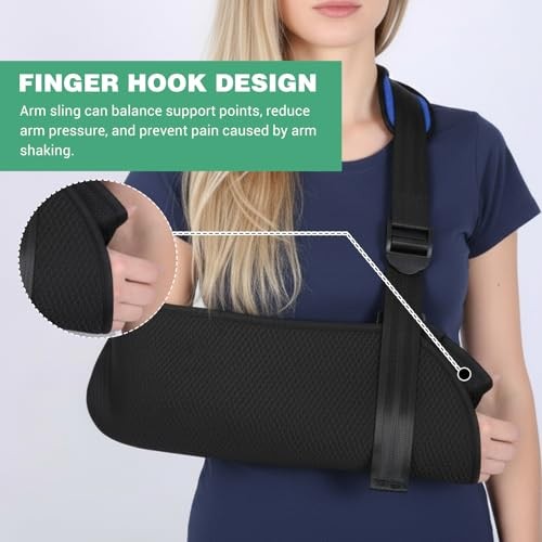 Arm Sling for Shoulder Injury, Breathable Sling for Shoulder Injury, Arm