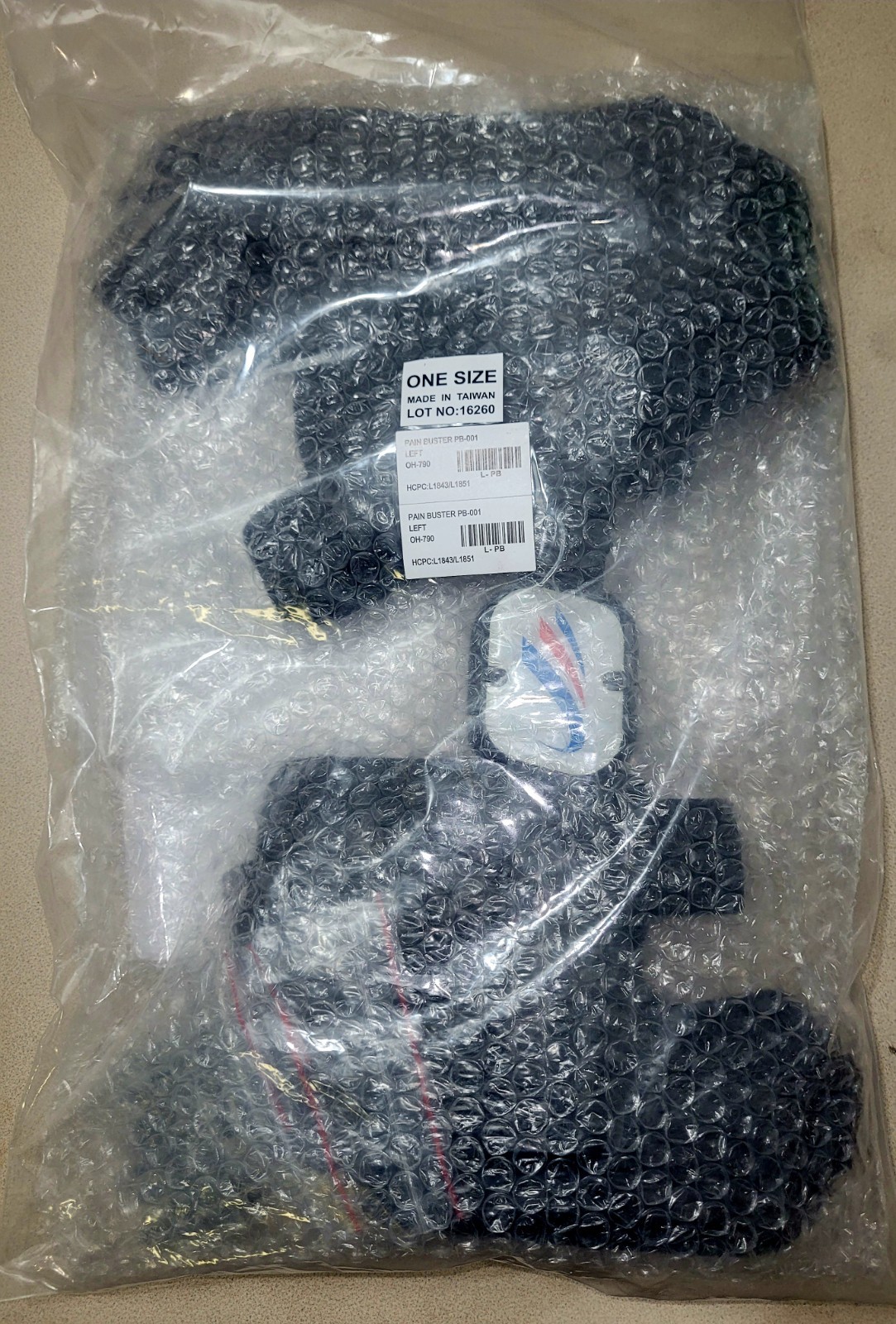OA Hinge Knee Brace PB-001 Left Knee Pain Buster One Size Fits Most NEW