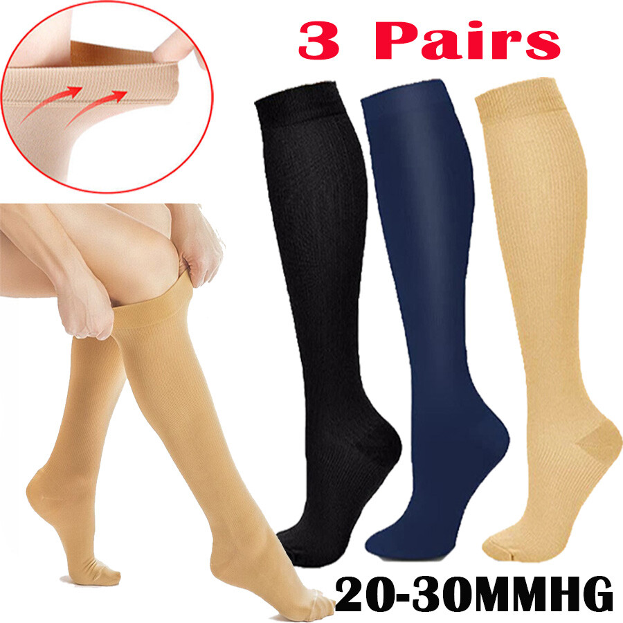 3Pare Calcetines Neuropatía Para Mujeres Hombres,Calcetines de Compresión Soothe