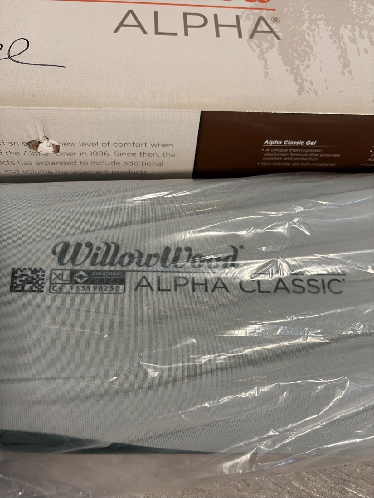 Willowwood Alpha Classic Locking Liner No Pin Size XL New