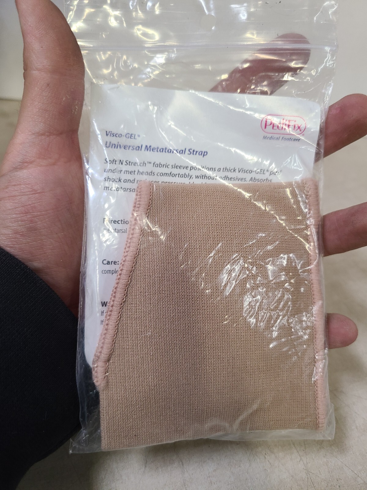 PediFix® Visco-GEL® Ball-of-Foot Protection Sleeve Small/Medium Right