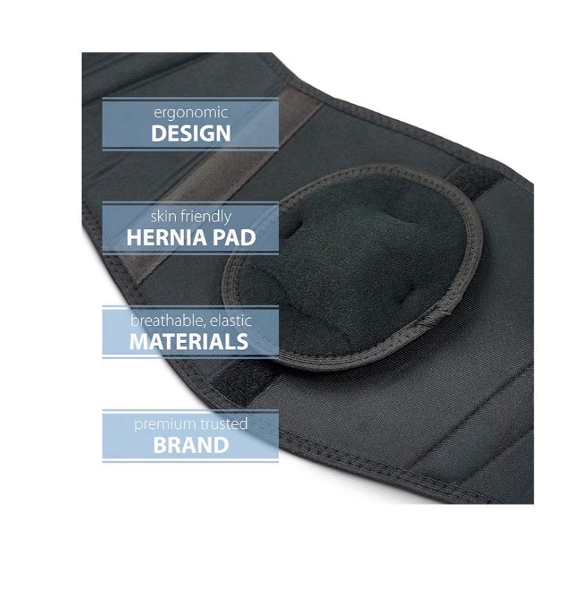 ORTONYX Unisex Ergonomic Umbilical Hernia Belt Size S/M