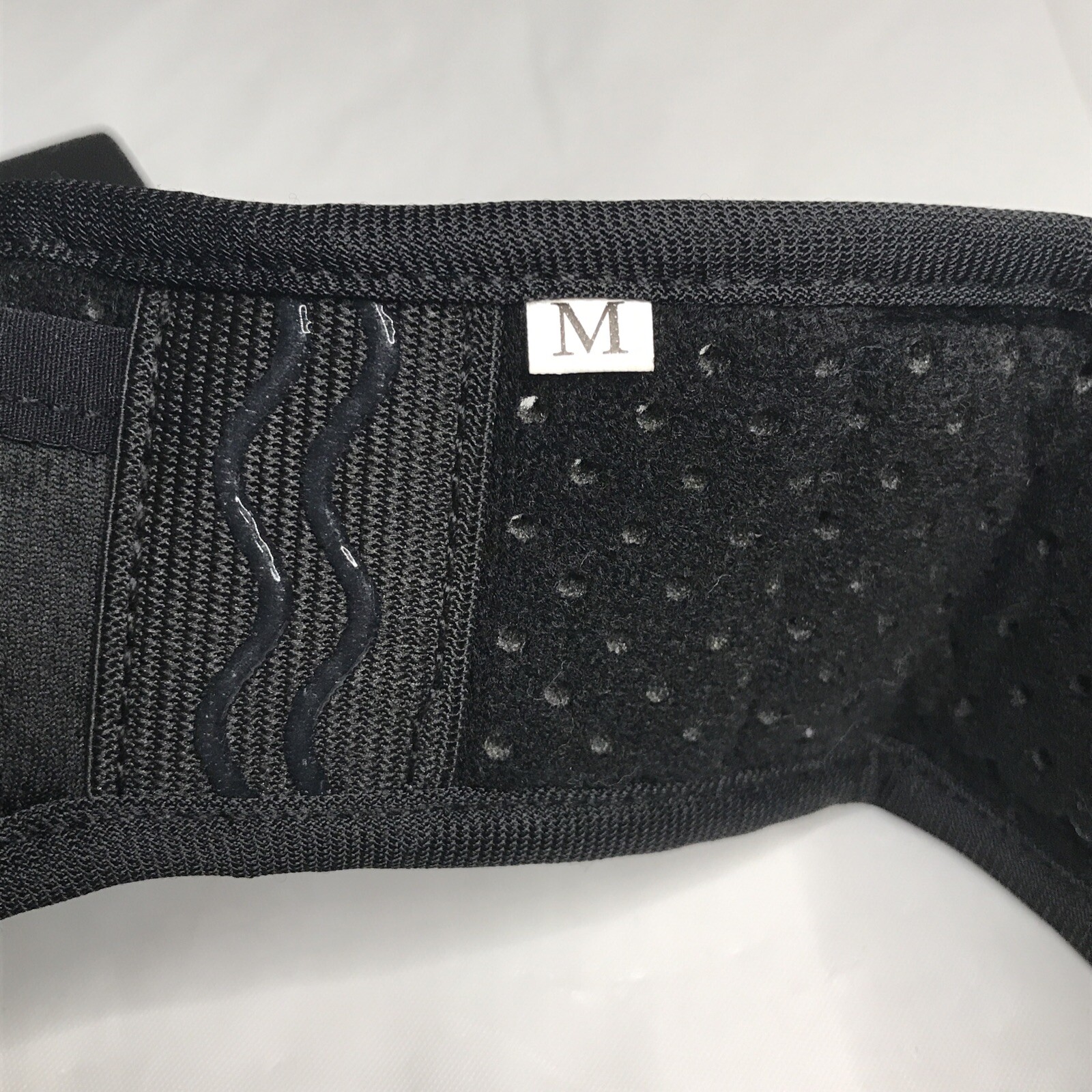 Left/Right Side Inguinal Groin Hernia Belt Unisex Adult, Black, Medium (29-35”)