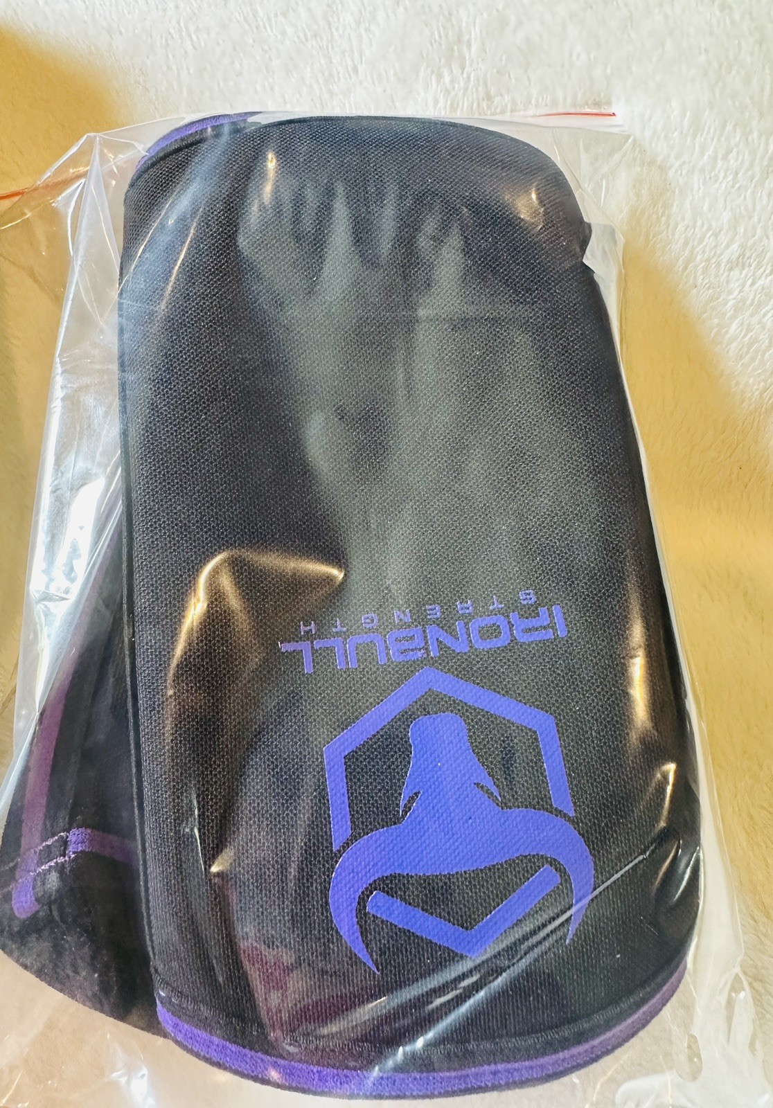 IRONBULL 5MM Elbow Sleeves High Performance Black/purple Sz#XS New
