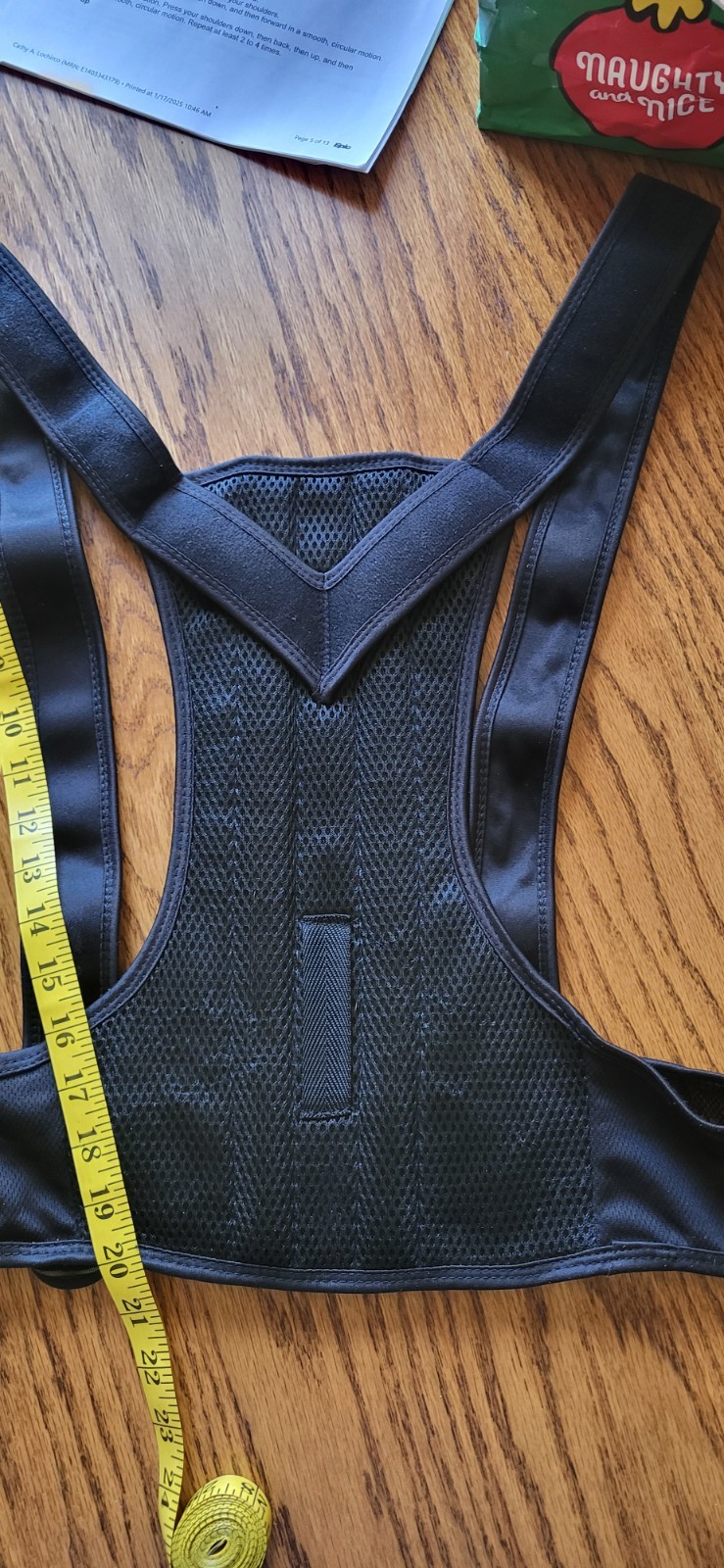 Medium Back Brace Posture Support – Adjustable and Breathable for Daily Comfort