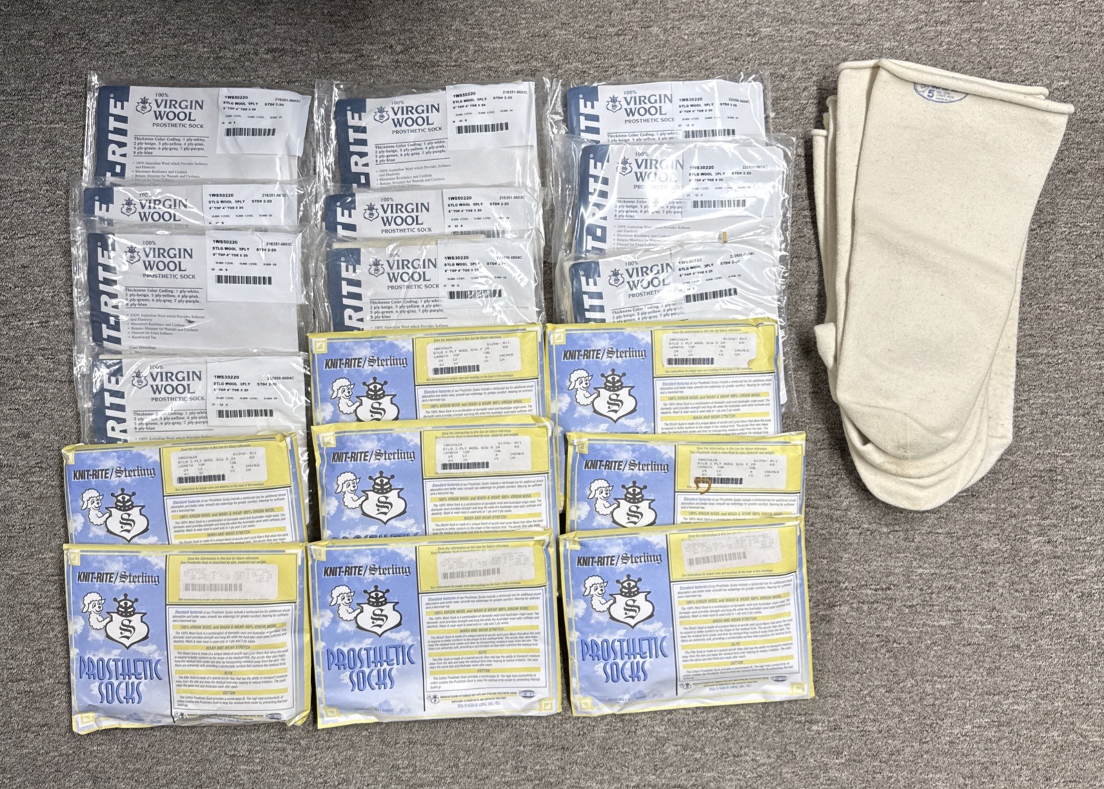 Knit-Rite Soft Sock ~ 5-ply (Lot of 24)
