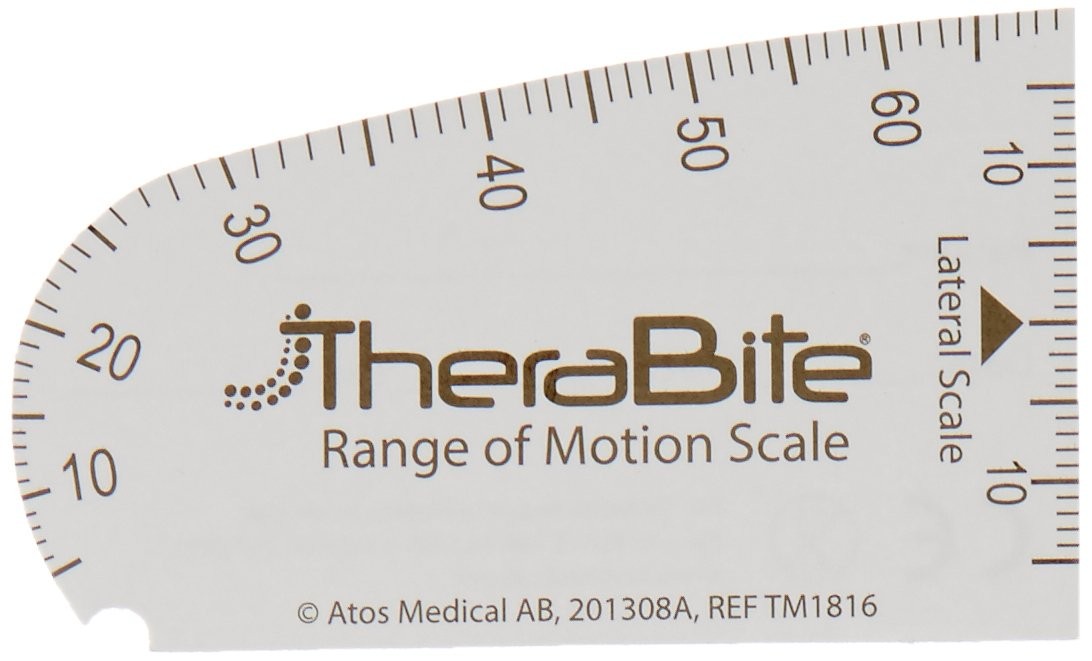Sammons Preston TheraBite Range of Motion Scales, Use with Jaw Motion Rehab Syst