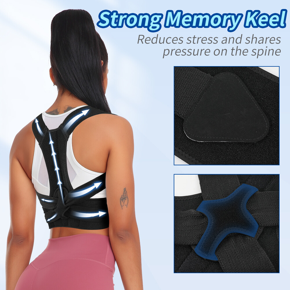 Posture Corrector Back Brace Clavicle Shoulder Support Belt for Men Women new
