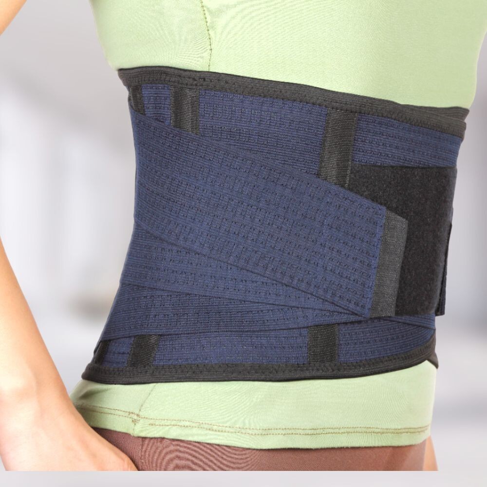 Lower Back Pain Relief Brace Support Belt Elastic Sciatica Light Band Men Women
