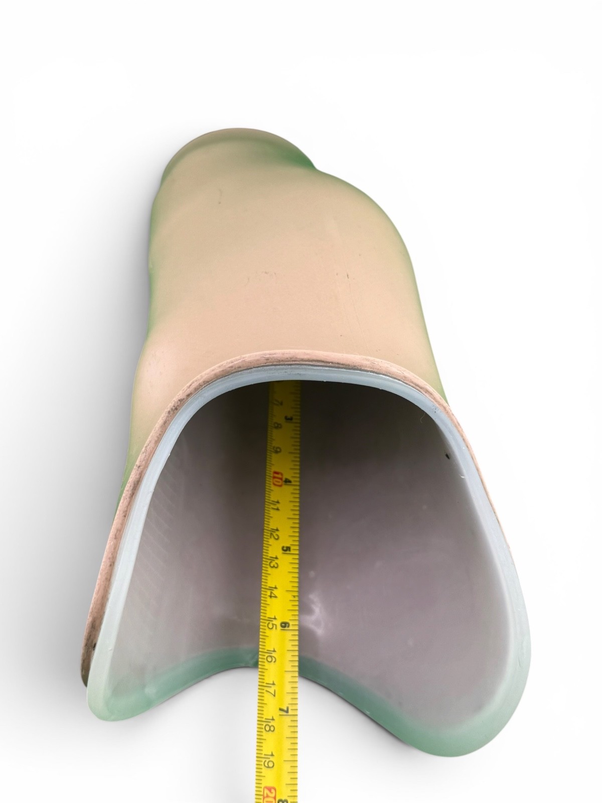 Right below knee Prosthetist socket. Not for medical use.
