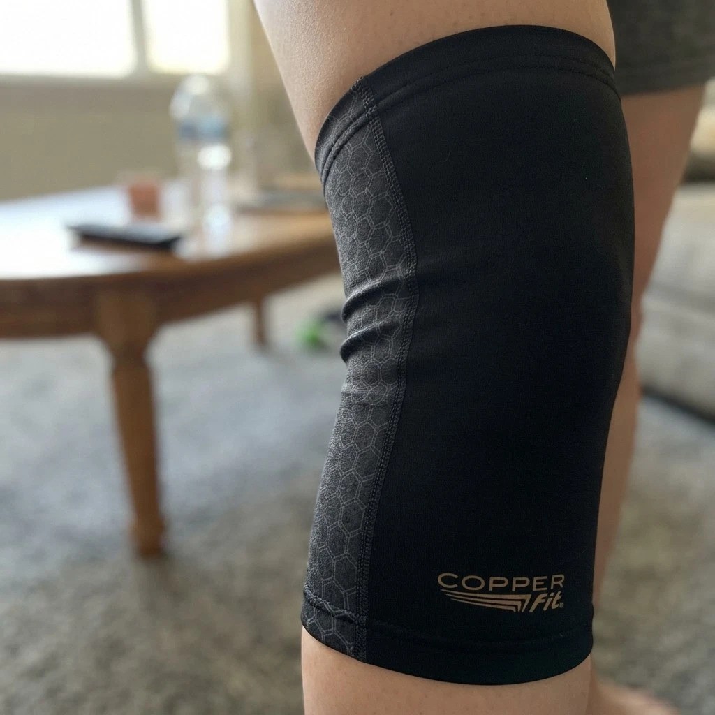 Copper Fit Freedom Knee Compression Sleeve