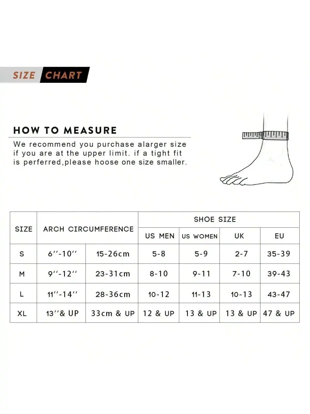 Copper Ankle Brace Silver Support Compression Sleeve Socks Foot Fasciitis Pain