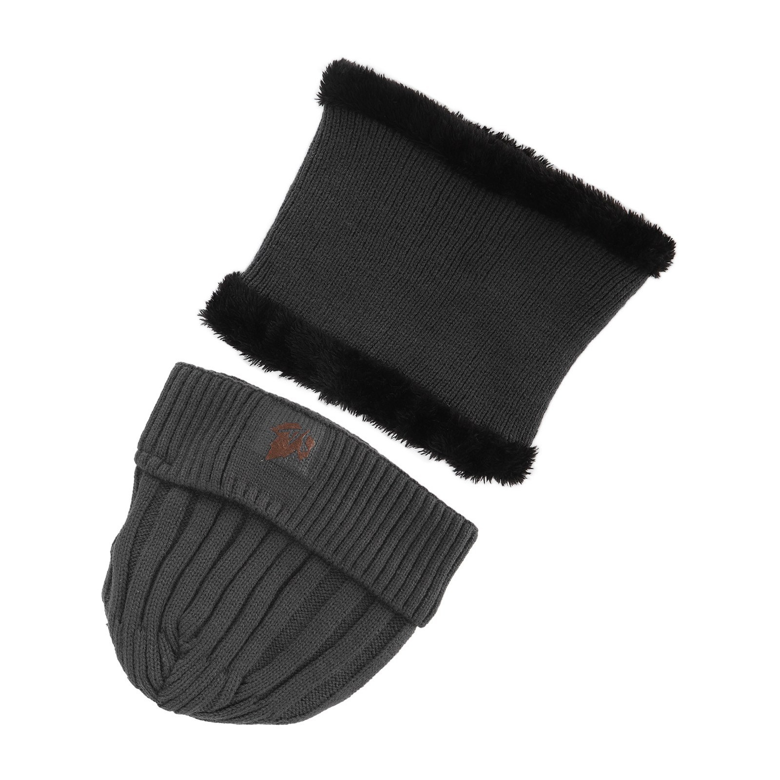 USB Electric Heated Hat Warm Winter Skiing Hat Gris
