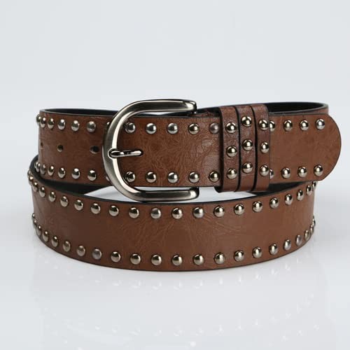 Adjustable-Vintage-Western-Belts for Fit for waistline 27 – 39 inches Brown-115