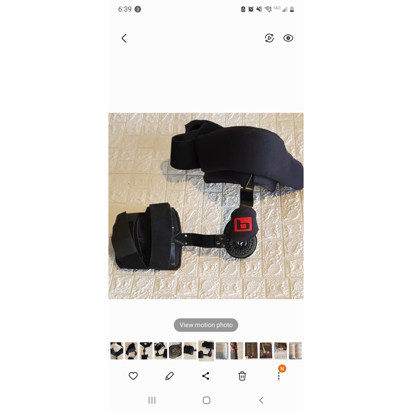 Bledsoe Simple Hinged Hip Brace Post Op Rehab Support