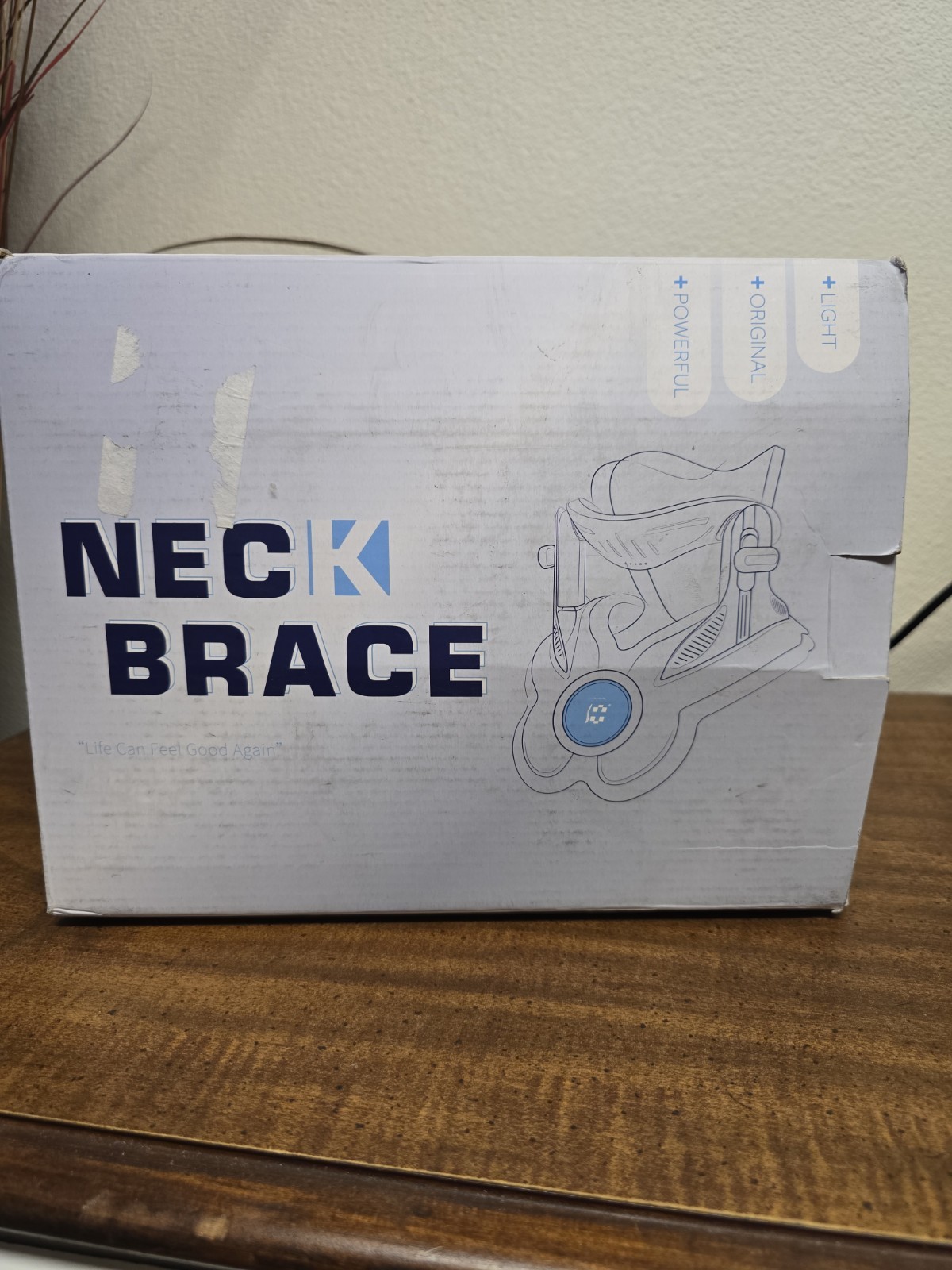 Neck Brace Cervical Neck Traction Device With Electric Pump. Air Pressure NEW