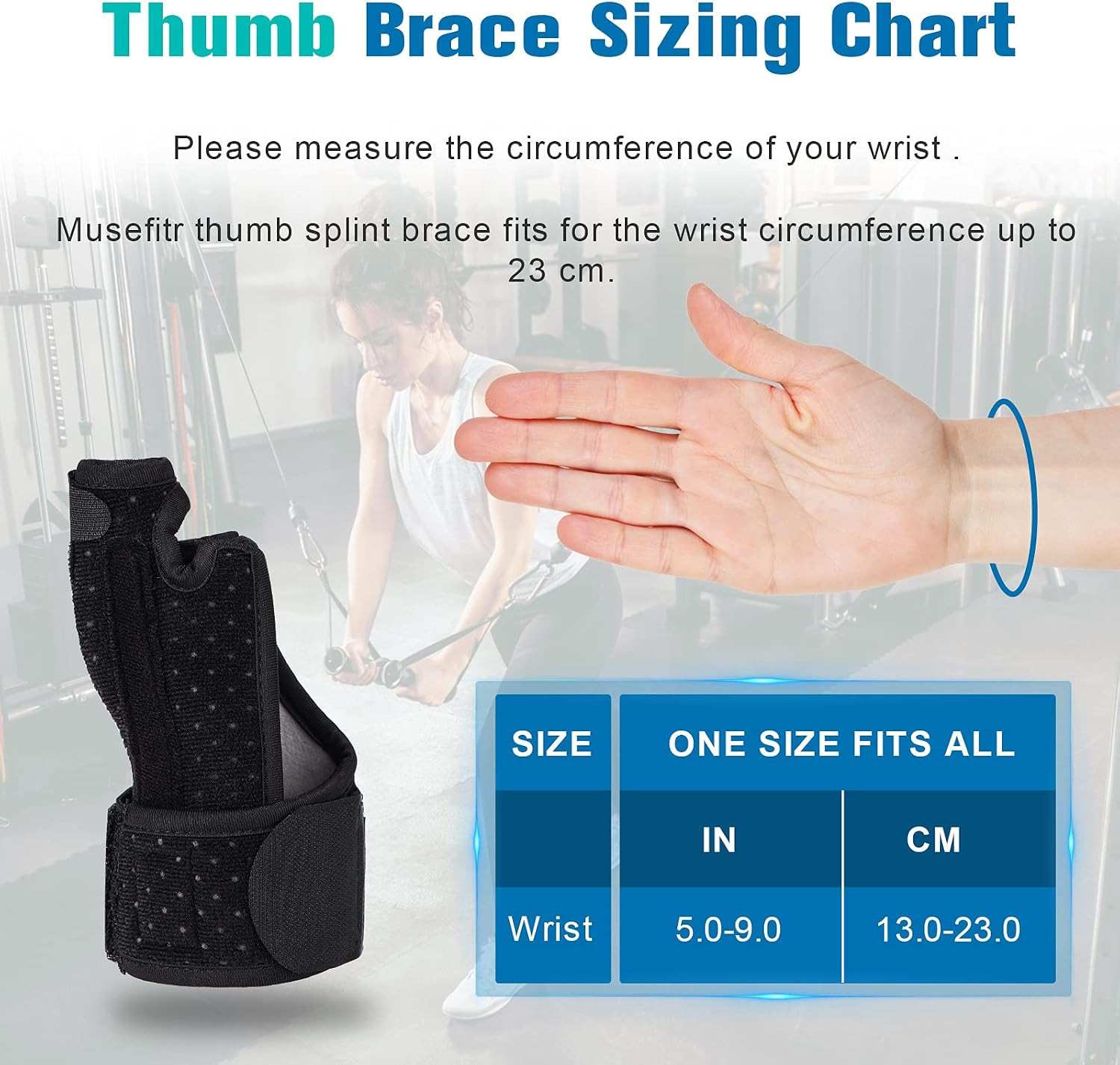 Thumb Splint for Right and Left Hand, Reversible Thumb Brace Trigger Thumb | …