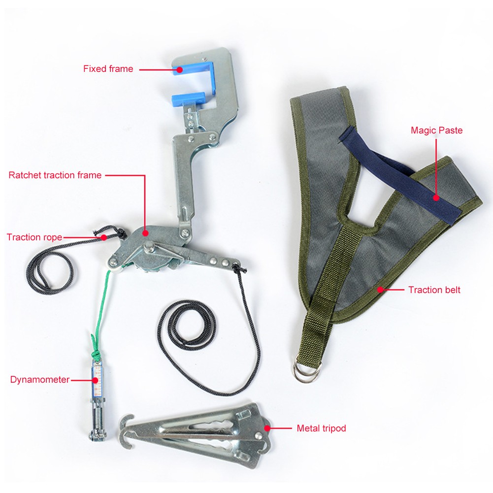 Cervical Traction Equipped With Soft Skin Friendly Face Sling Firm Solid Light