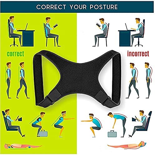 Back Posture Corrector Shoulder Straight Support Brace Belt Therapy Men Women