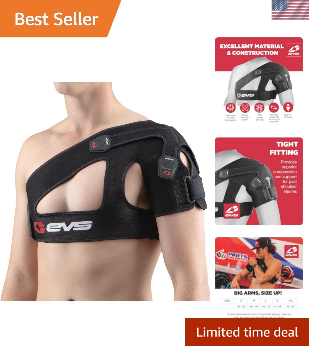 SPORTS SB03 Shoulder Brace For Men | Superior Compression & Adjustable Breath…