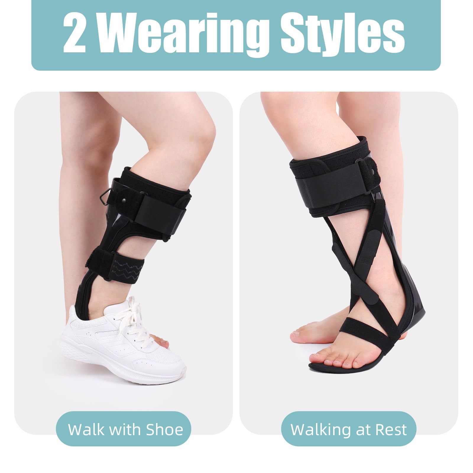 Medical AFO Foot Drop Brace Ankle Foot Orthosis Drop Foot Stabilizer Support …