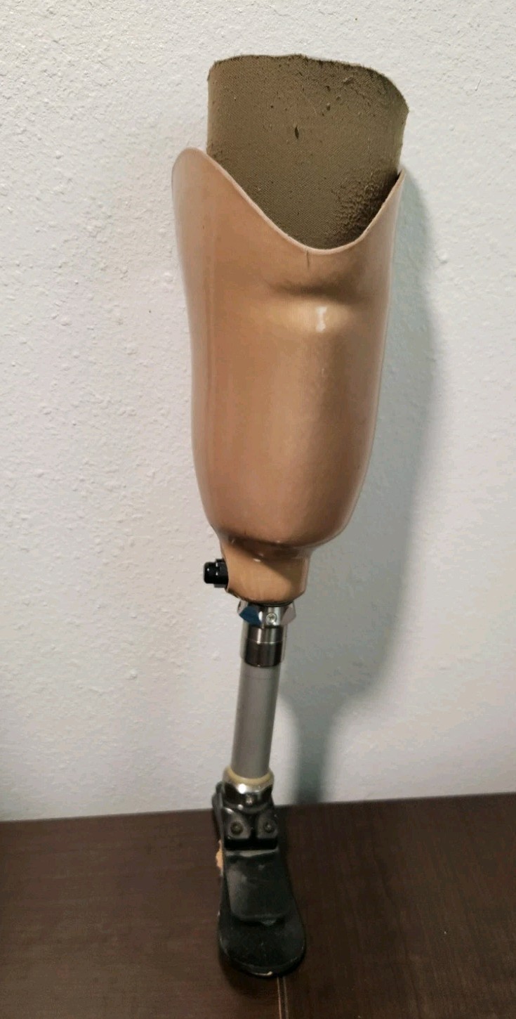 ST&G Transtibial Prosthesis Below Knee Assembly Titanium Components AS-IS READ