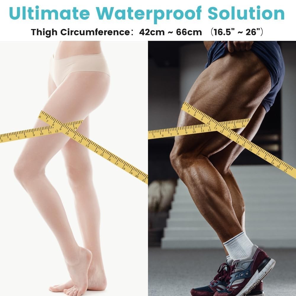 Waterproof Cast Cover for Shower & Swimming, Leg Protector for Surgery, 7.9″ Dia