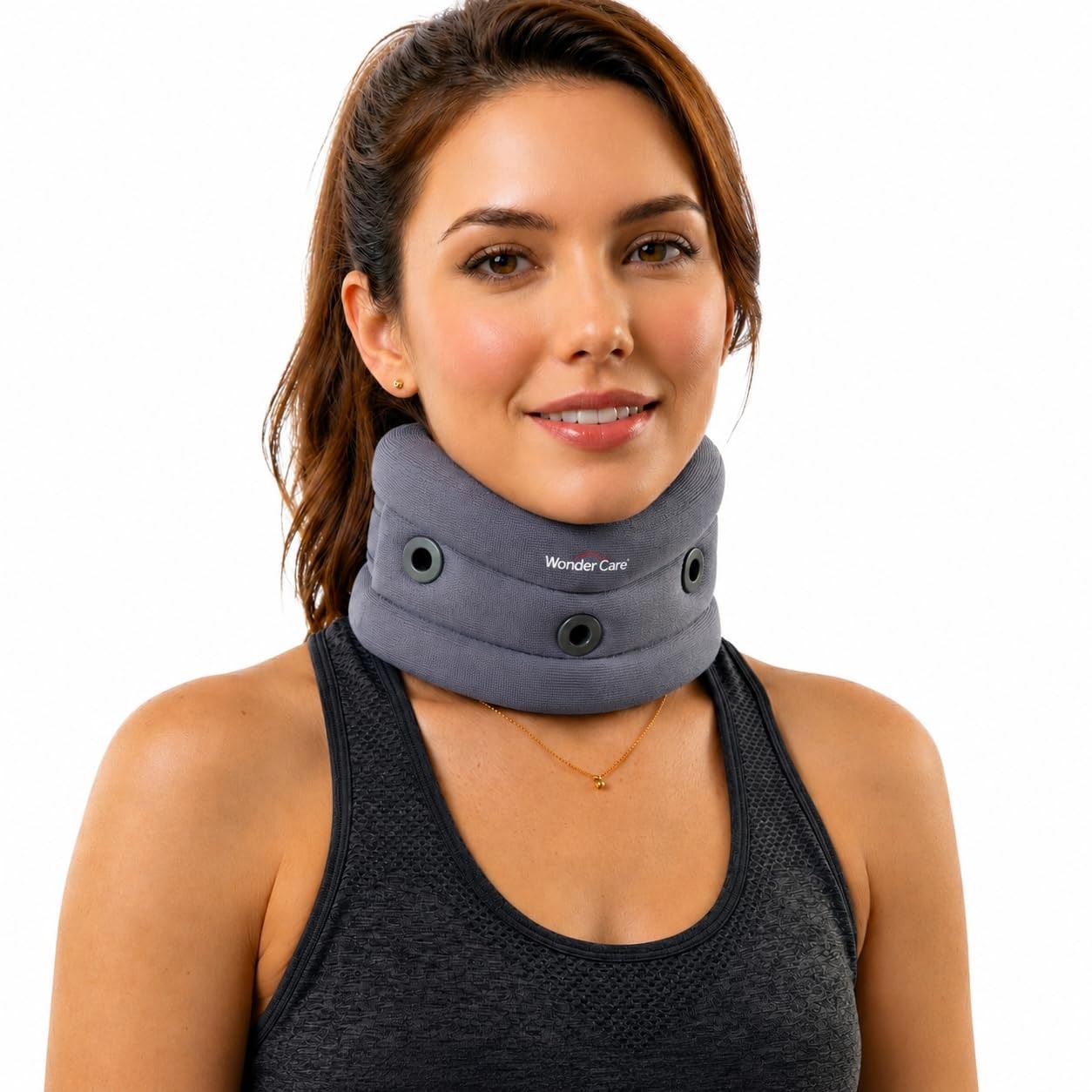 Wonder Care Neck Brace for Sleeping Cervical Collar Adjustable Neck Support B…