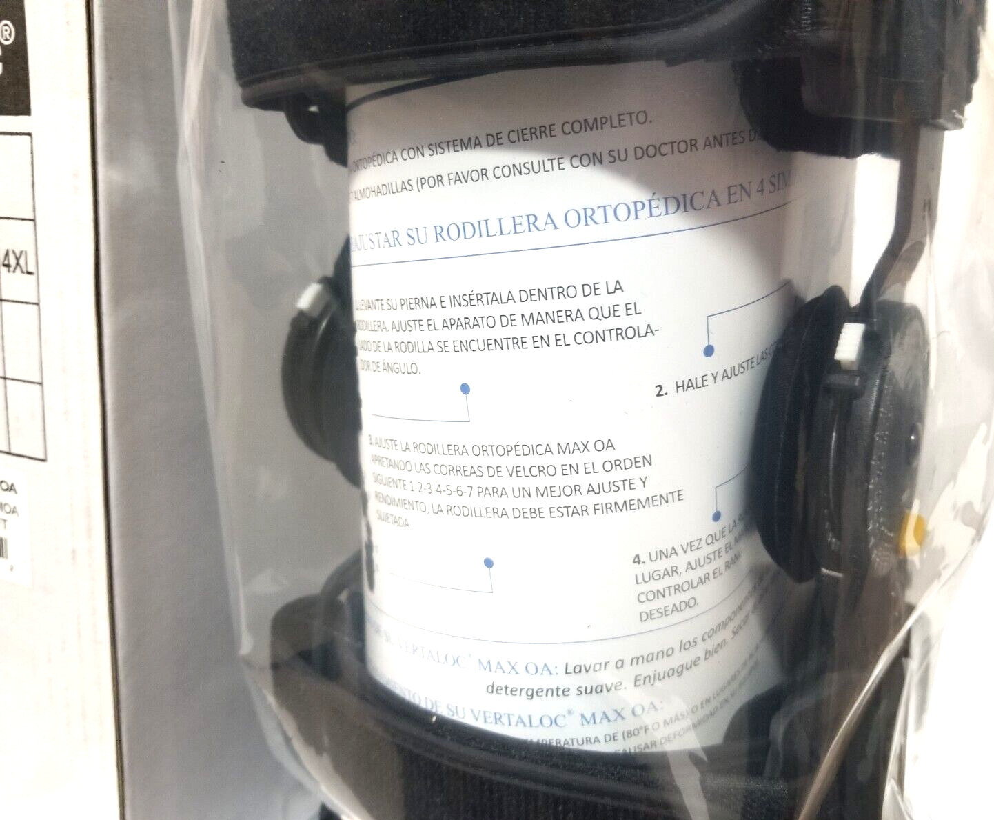 VertaLoc MAX OA Knee Brace Large Left 19-22″