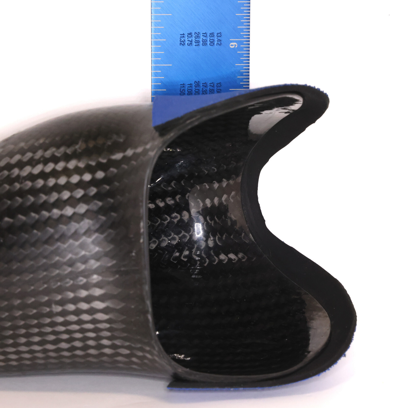 PROSTHETIC BLACK CARBON FIBER LEG SOCKET w EXPULSION VALVE & MOUNTING BASE H=11″
