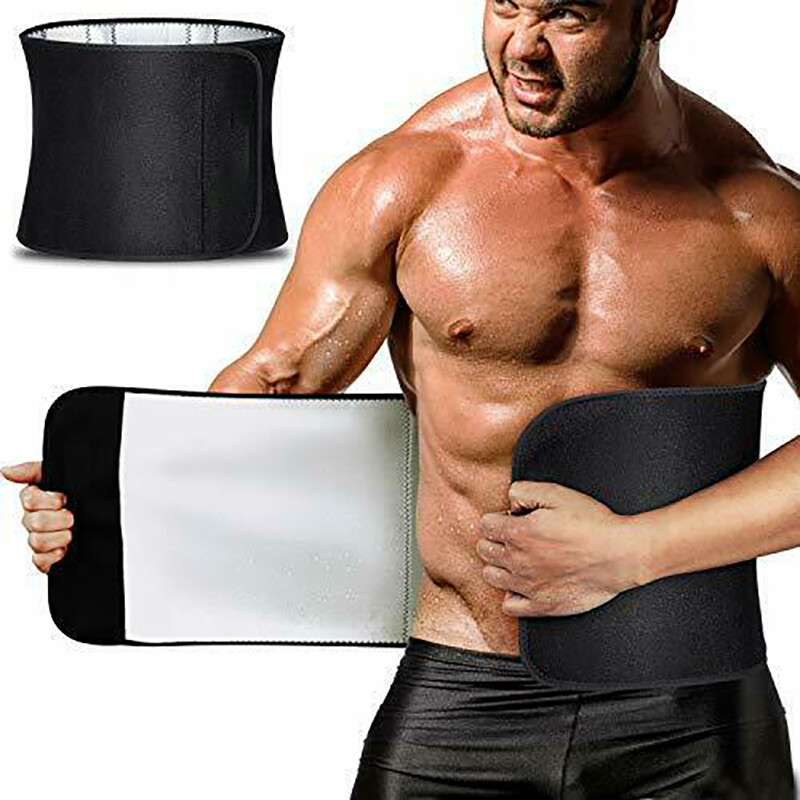 Premium Waist Trimmer Sweat Bands Belt for Men Women Slim Body Shaper Cinchers
