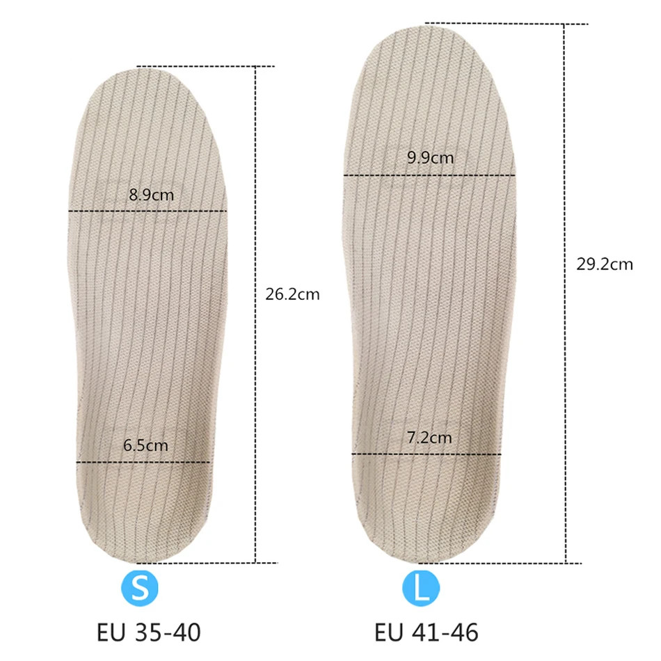 PVC silicone Gel orthopedic shoes sole Insoles flat feet orthotic insoles ar