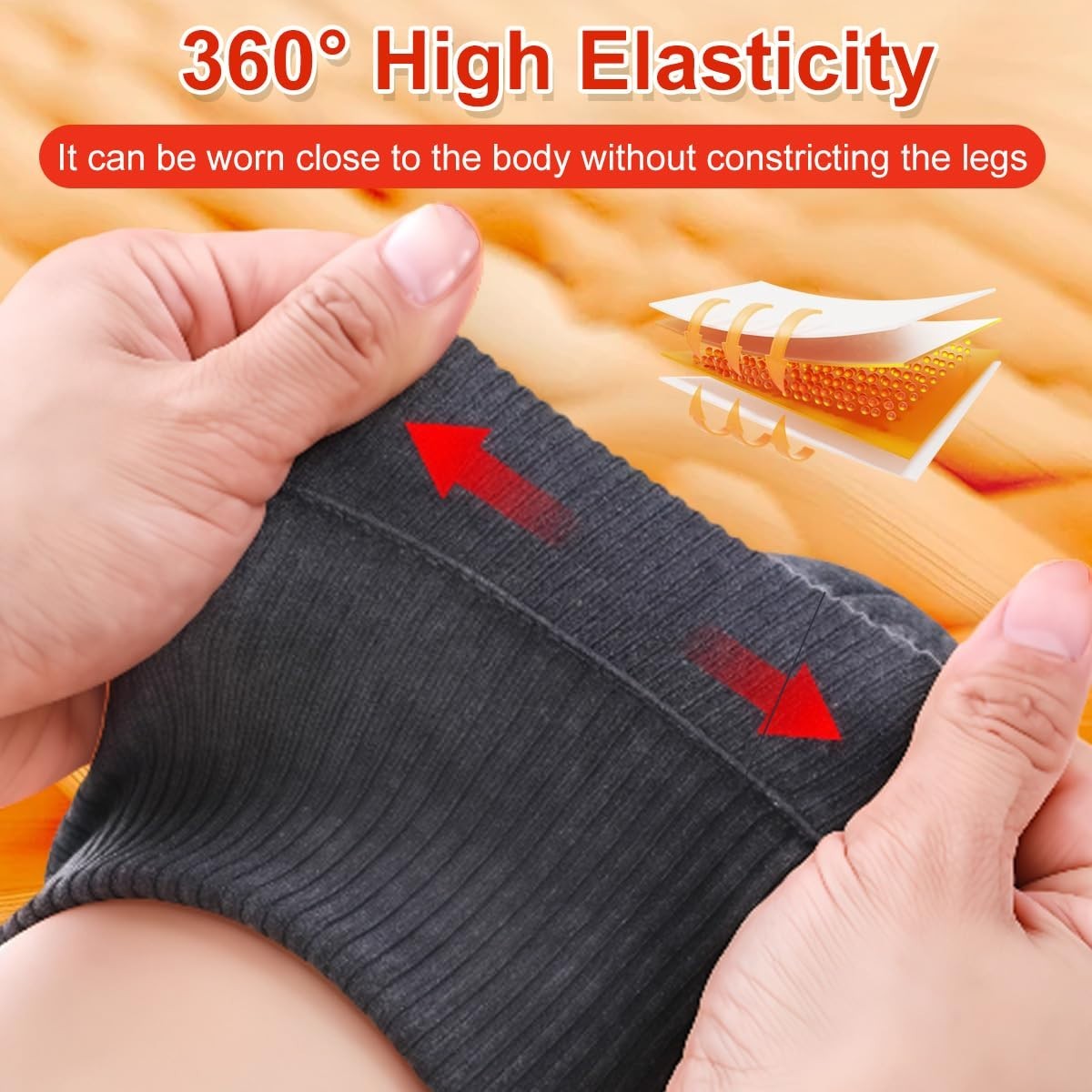 Men Women Sports Knee Brace Support Pads Breathable Warm Leg Warmers